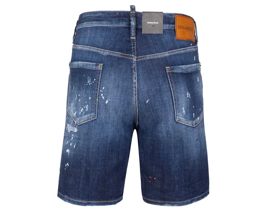 DSQUARED2 jeansowe szorty MARINE SHORT spodenki NEW