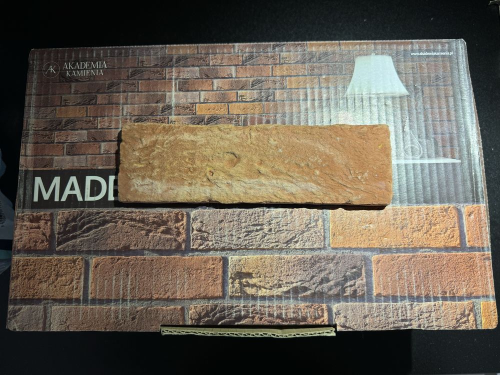 Kamień elewacyjny dekoracyjny betonowy Madera Brick Akademia Kamienia
