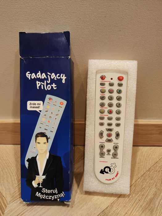 Gadający pilot do sterowania mężczyzną - prezent urodziny/panieński