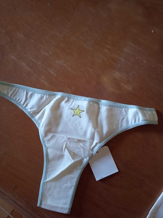 Conjunto roupa interior novo Oysho