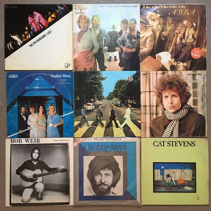 Discos vinil LP álbuns - anos 60 70