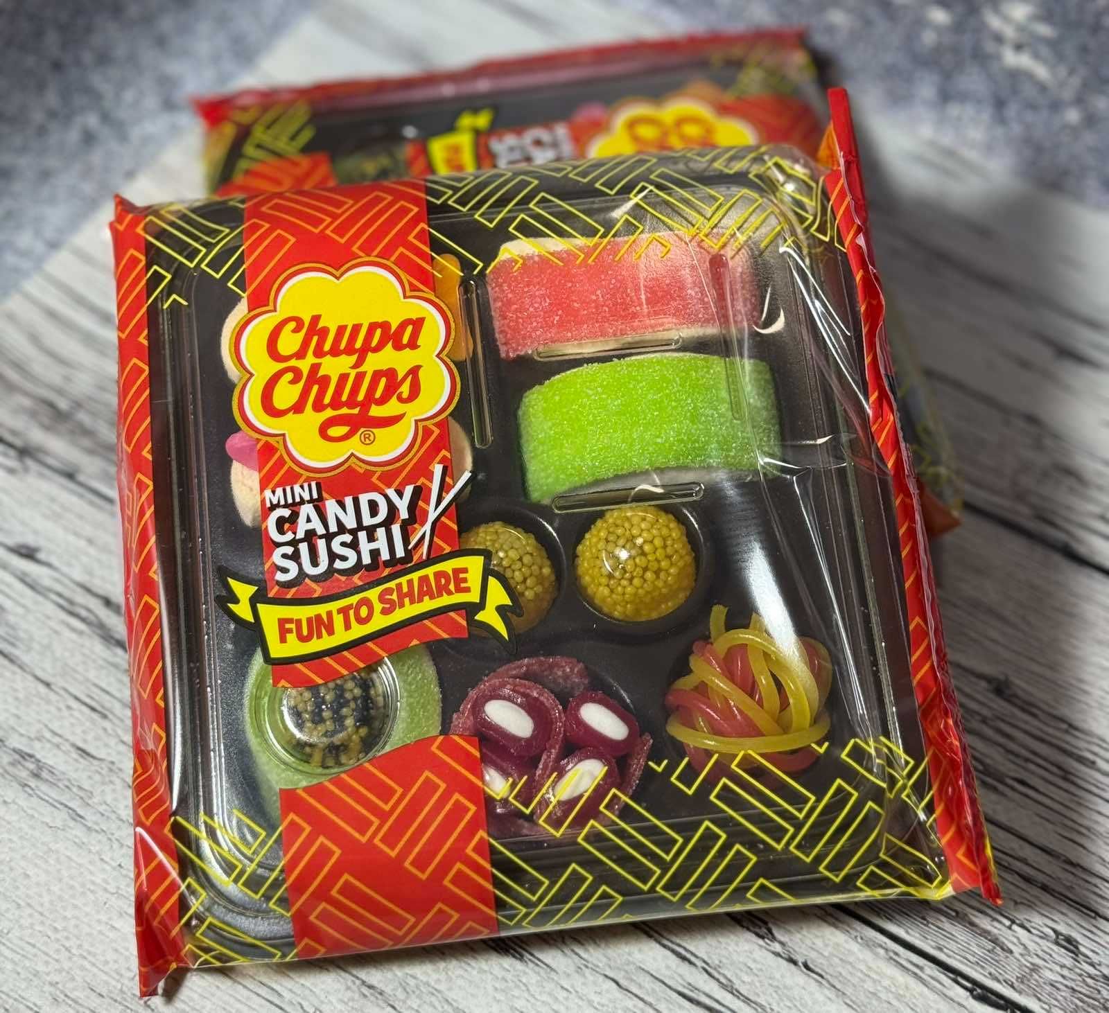 Мармелад Chupa Chups Look Candy Sushi 100 г.Суші.Чупа чупс.желейки