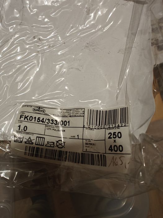 Firana nowoczesna do salonu sypialni 400x250 cm