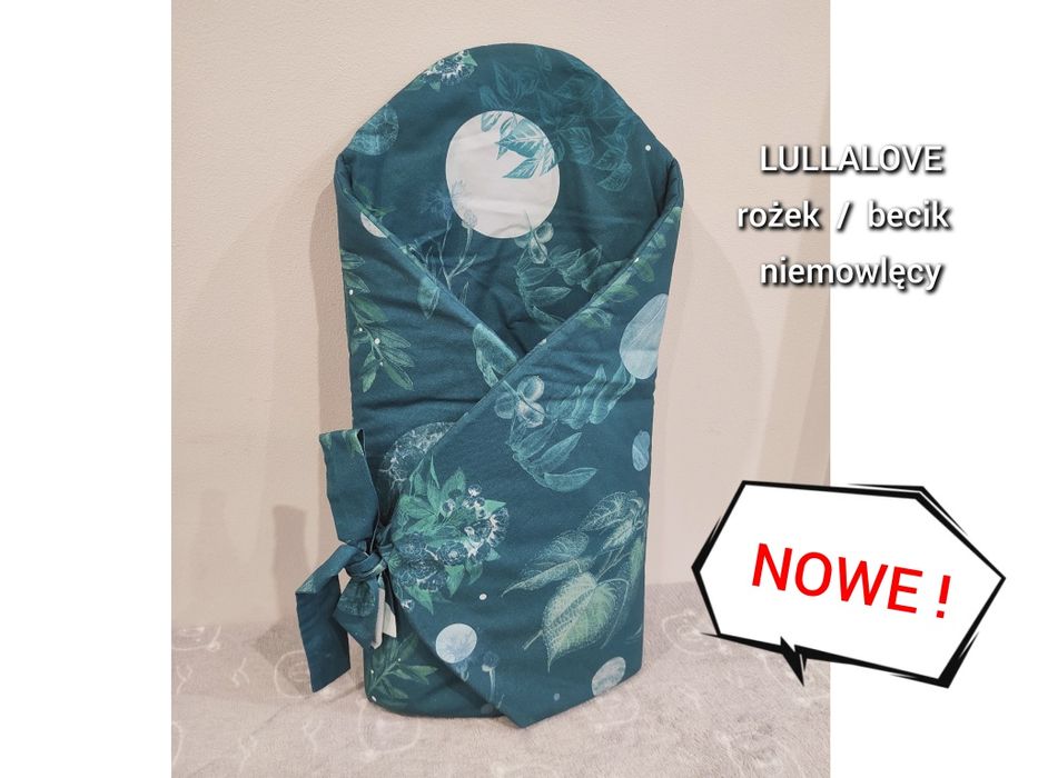 Rożek / becik niemowlęcy  /  mata do zabawy Lullalove  Moon Garden