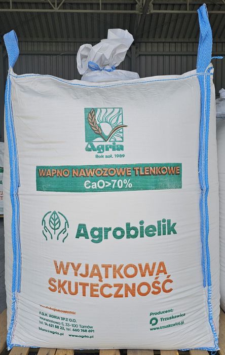 Wapno tlenkowe CaO 70% / 90% • Luzem / BigBag • Najtaniej!