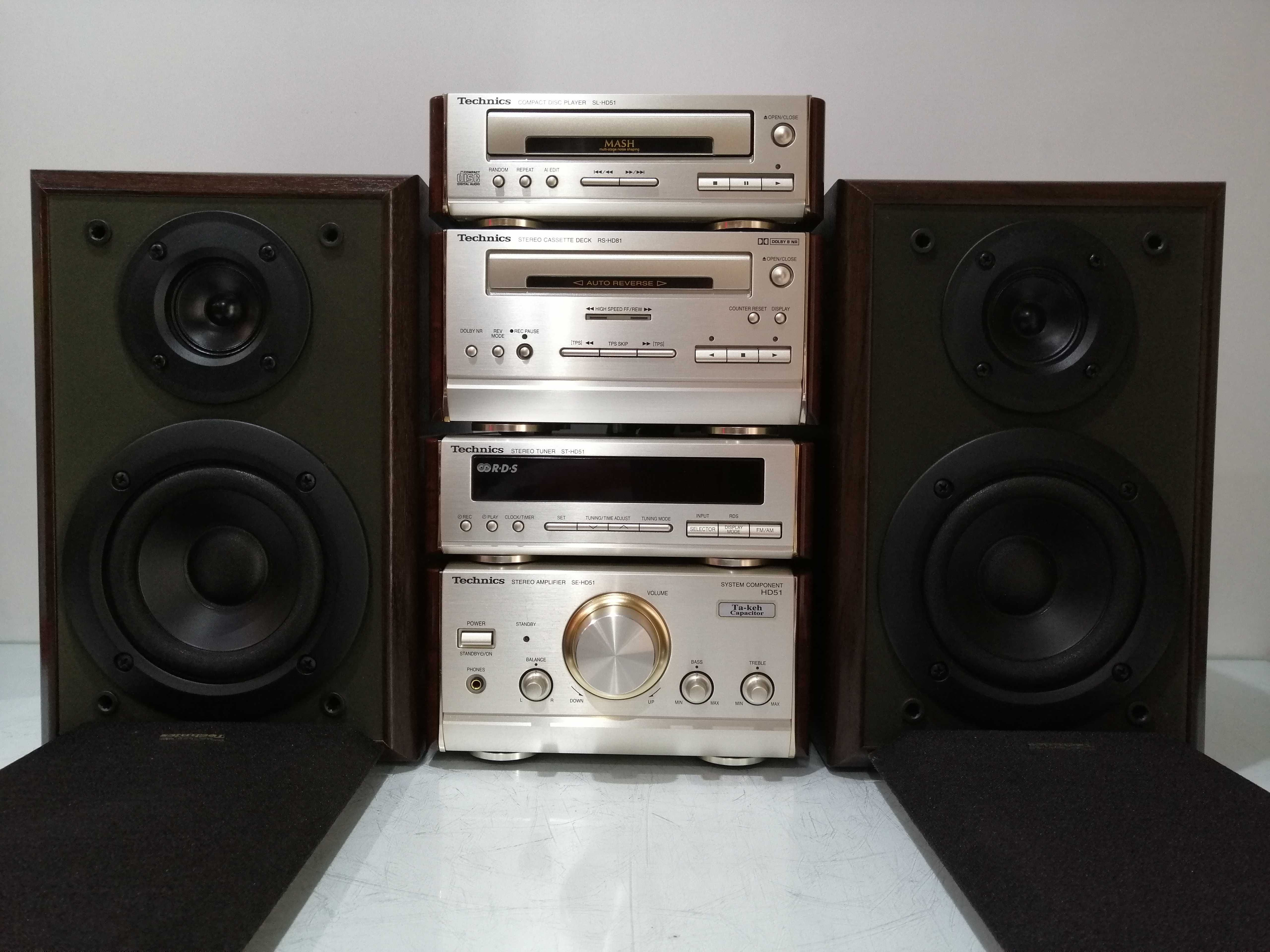 Wieża Technics SE-HD51,ST-HD51,RS-HD81,SL-HD51,SB-HD50A