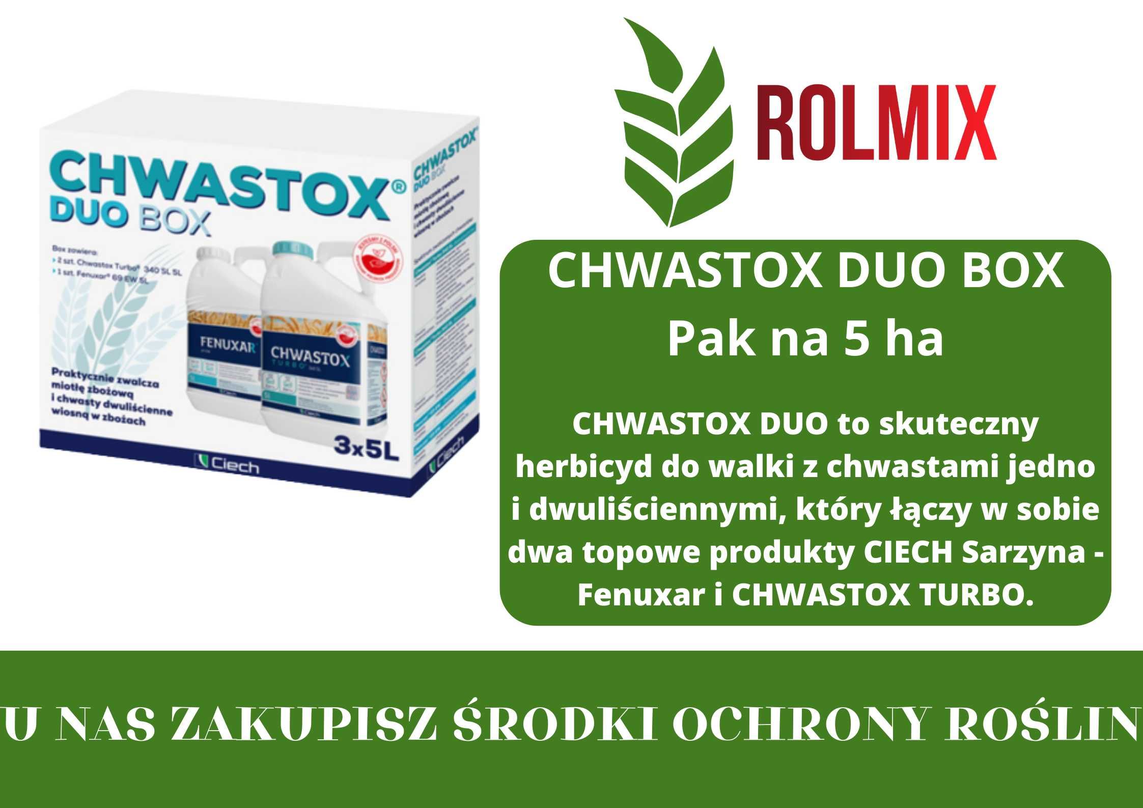 Chwastox Duo Box Pak na 5 ha