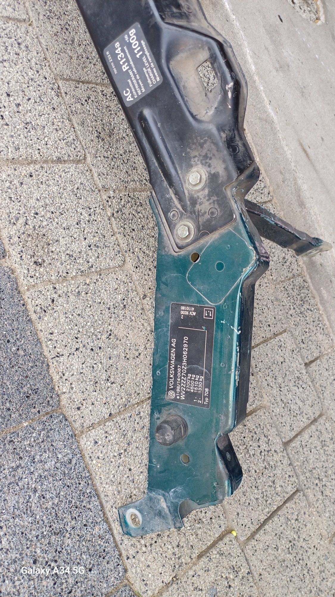 Pas przedni wzmocnienie wzmocnienie t4 lift multivan