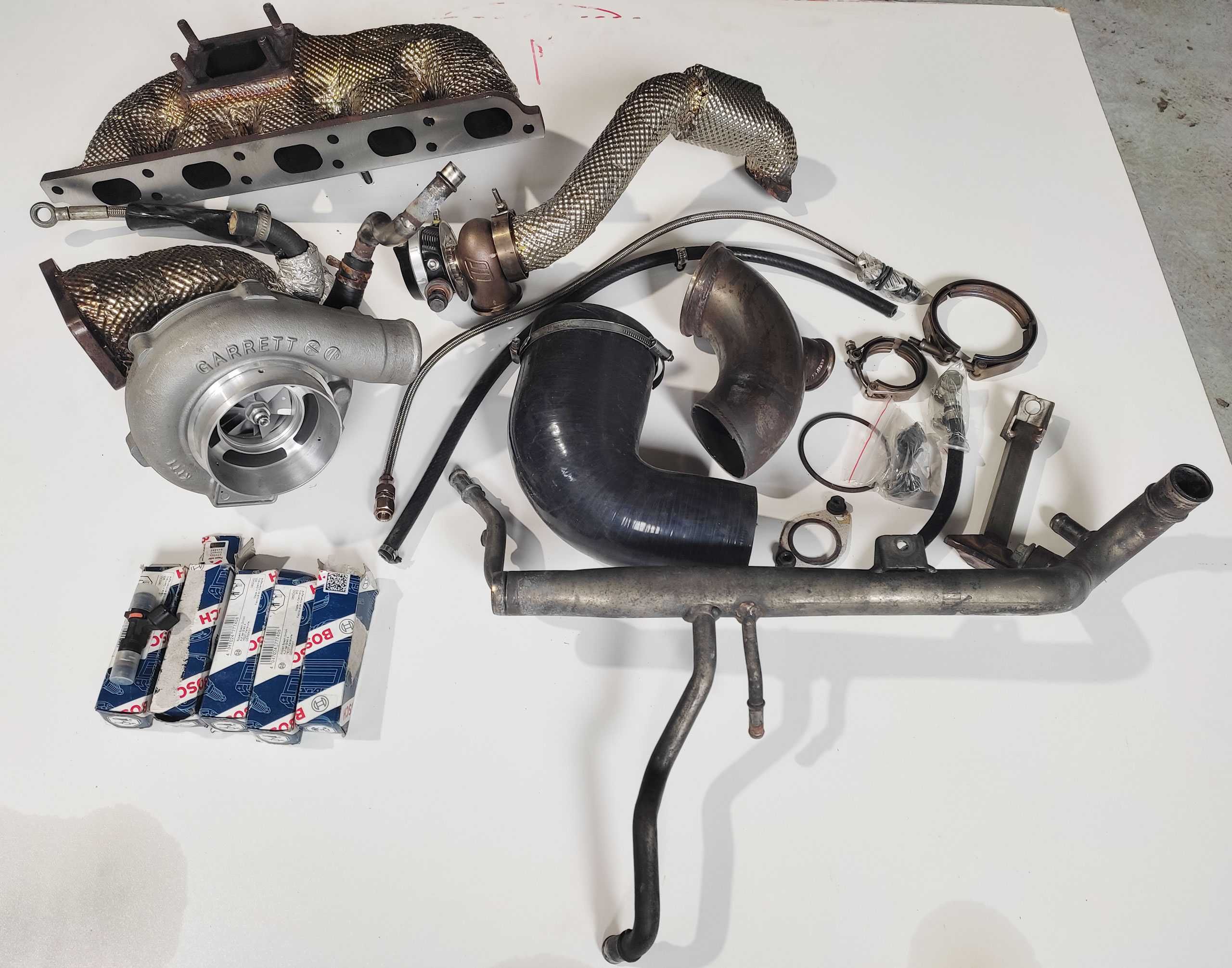 Garret GT3076R turbo kit na 400-450 KM - Focus ST mk 2, Volvo T5 2.5T