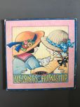 Magnes na lodówkę przyjaźń / friendship Vintage 8 cmx8cm