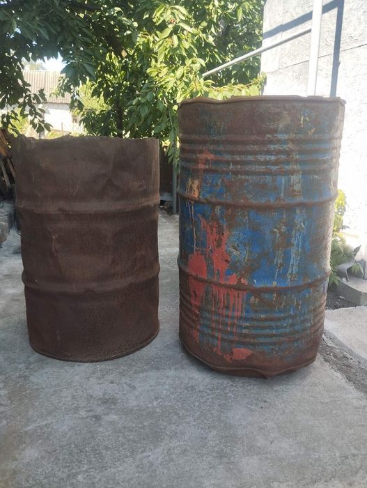 Бочка металева,ємність