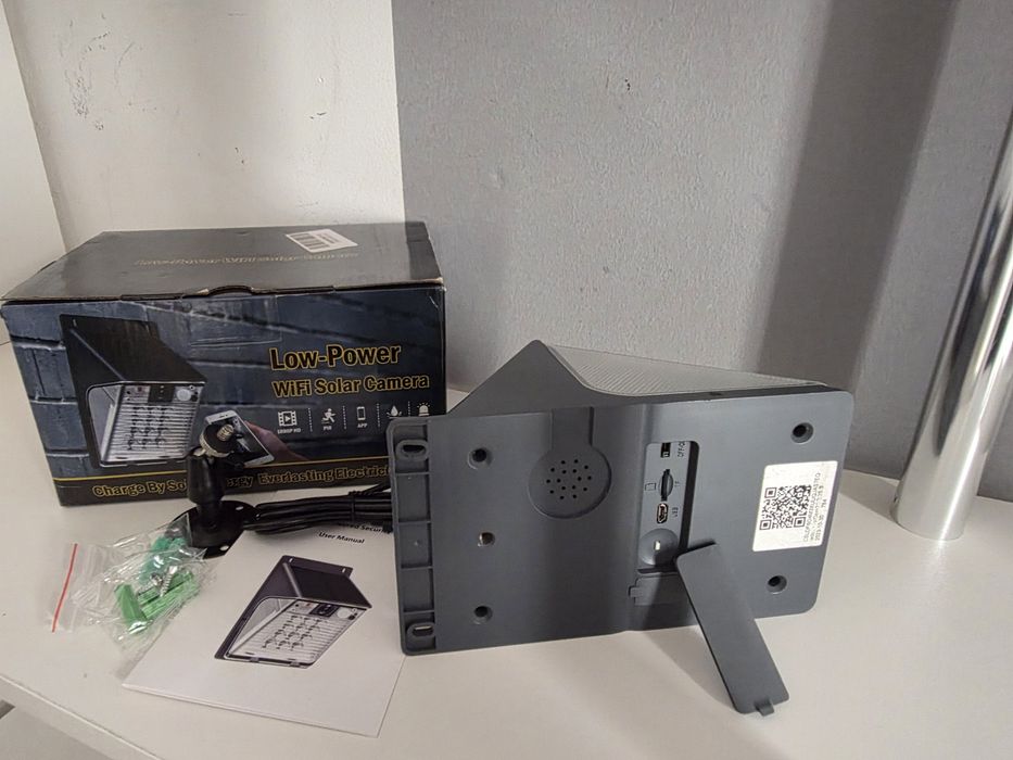 Kamera WiFi Zewnętrzna Kamera Solarna