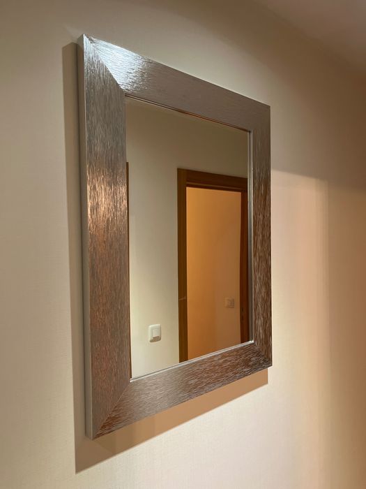 Espelho prateado 70x90