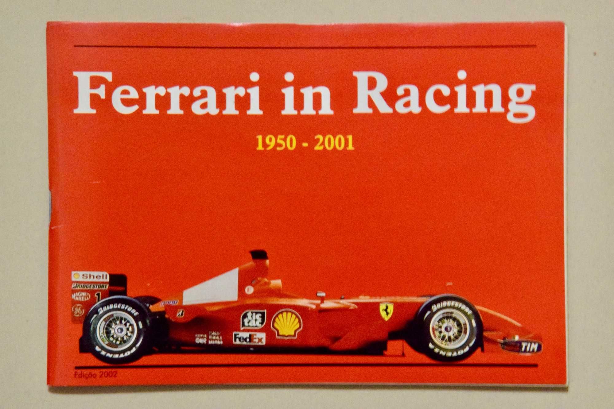Livro "Ferrari in Racing" (em português)