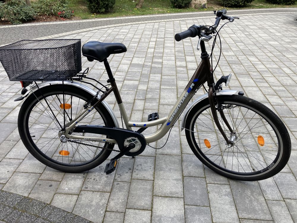 Miejski rower Brennabor jak nowy