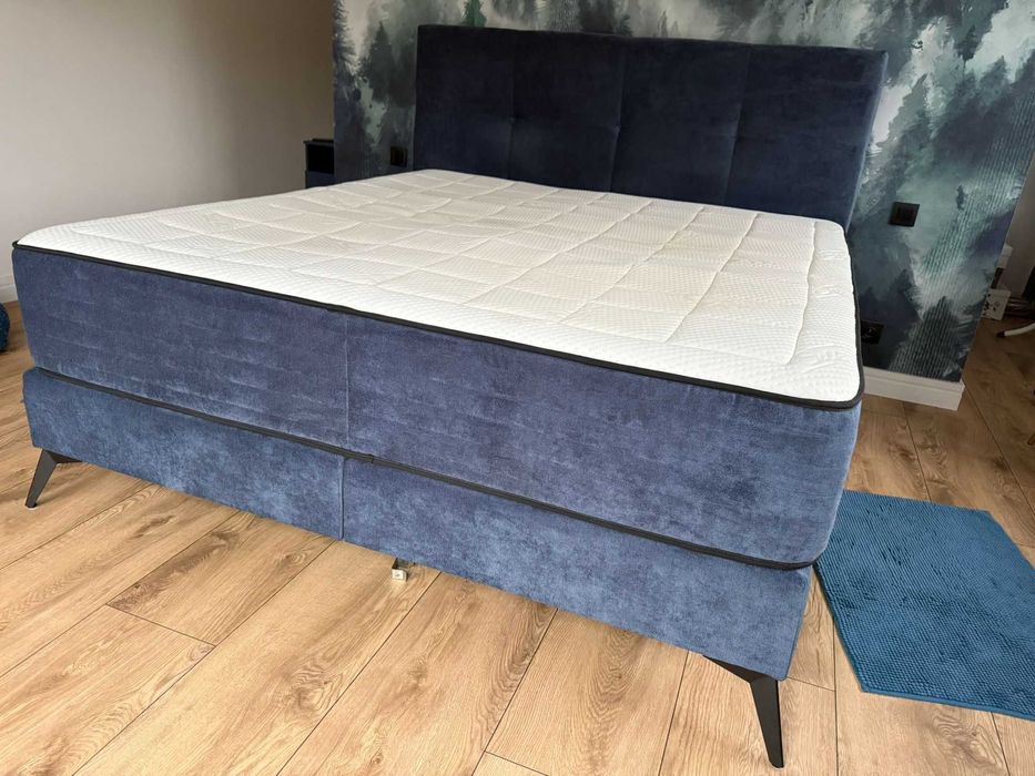 Łóżko kontynentalne Atlanta z materacem Comforteo 180/200