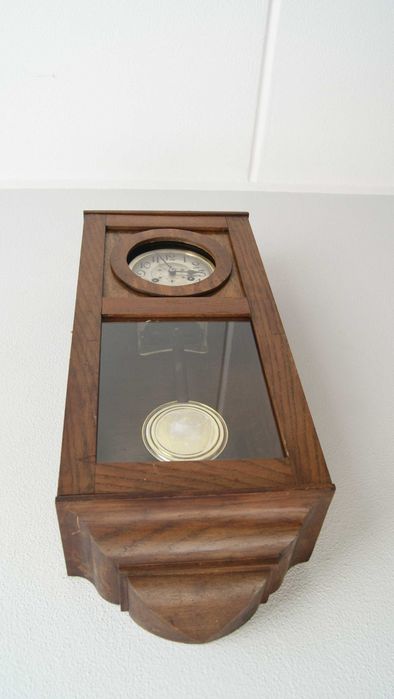 235 Zegar wiszący mechaniczny Carl Werner antyk