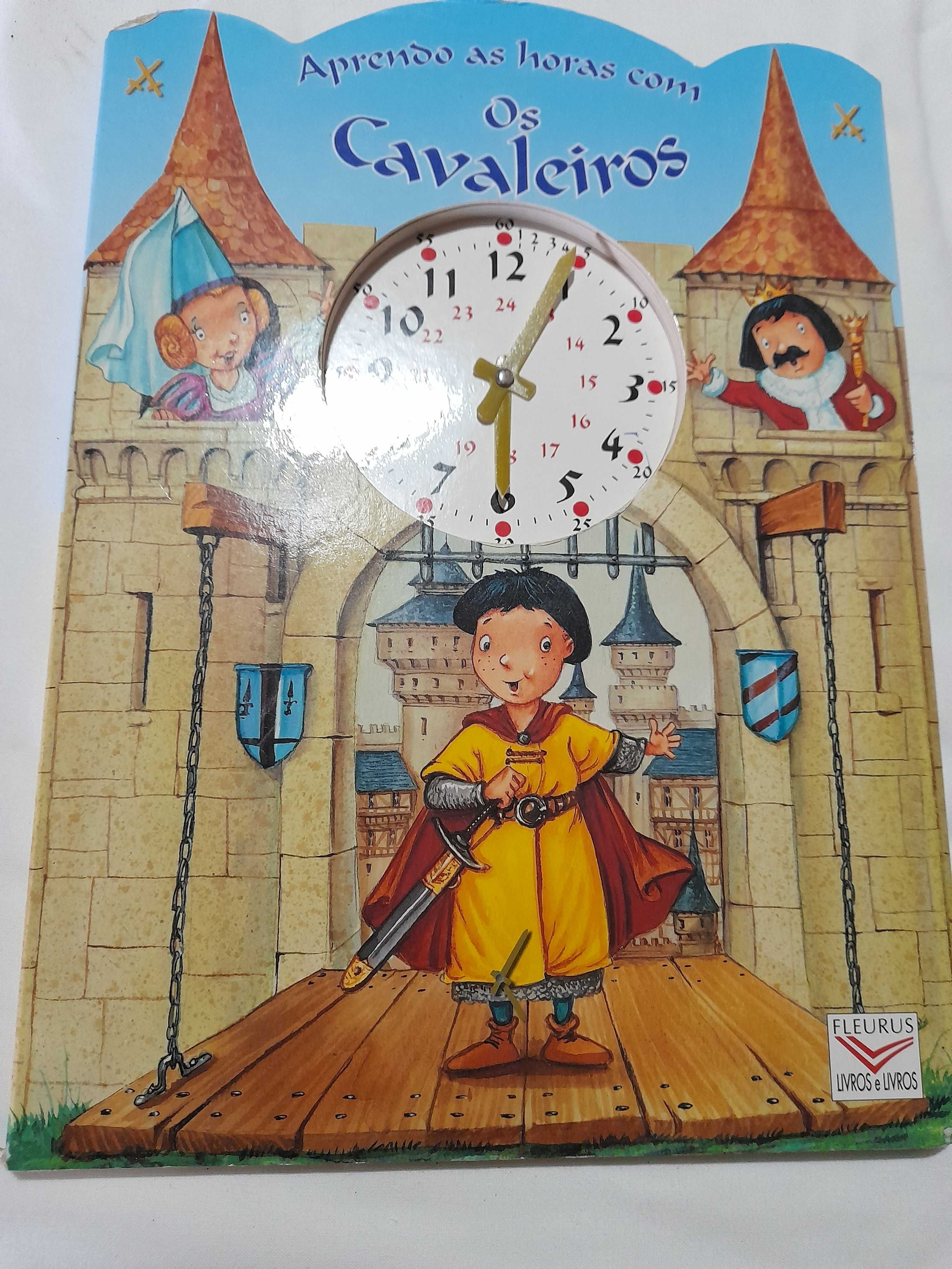 Livro Aprendo as Horas com os Cavaleiros