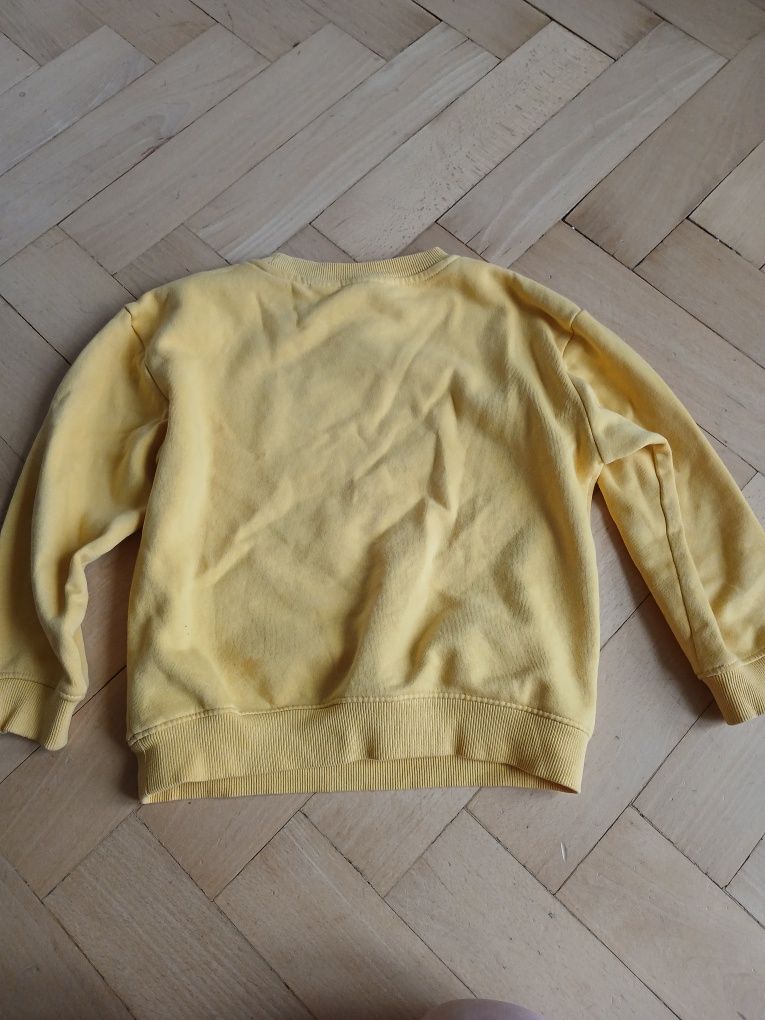 Bluza pikachu żółta 110 116 chłopięca