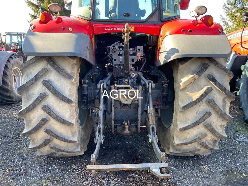 Massey Ferguson 7614, tuz, amortyzowana kabina, oś,