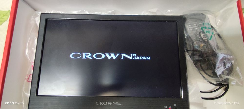 Televisor portátil Crown aled10port de 10 polegadas