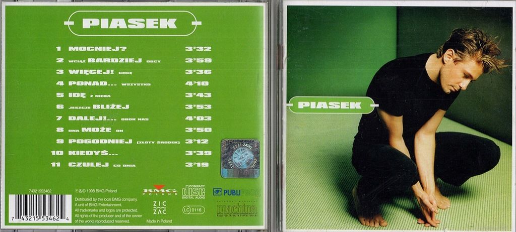 Piasek - Piasek - ZIC ZAC - 1998 - CD