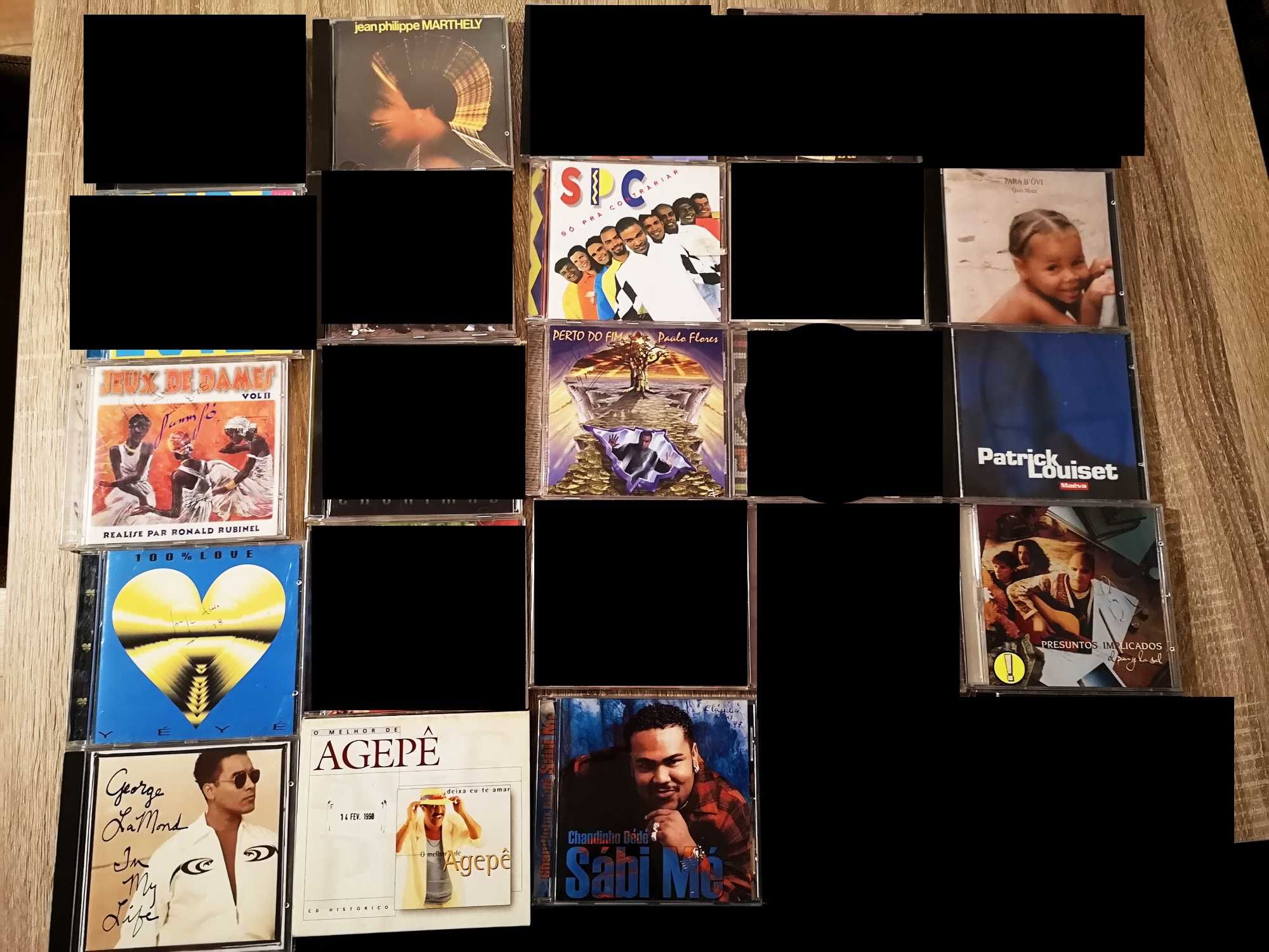 40 CD 's de musica africana + 7 CD's de outros artistas