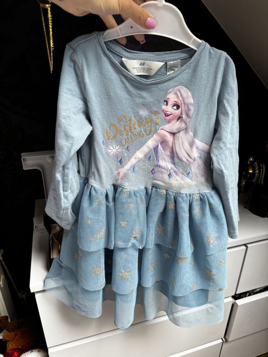 Sukiebka elsa elza kraina lodu h&m