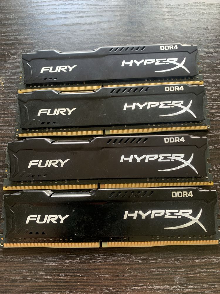 Kingston HyperX Fury 4x4gb ddr4 2133mhz