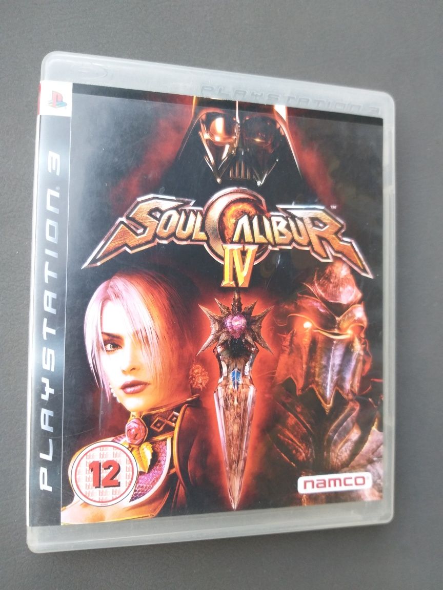Gra Soul Calibur IV PS3 Play Station ps3 bijatyka pudełkowa