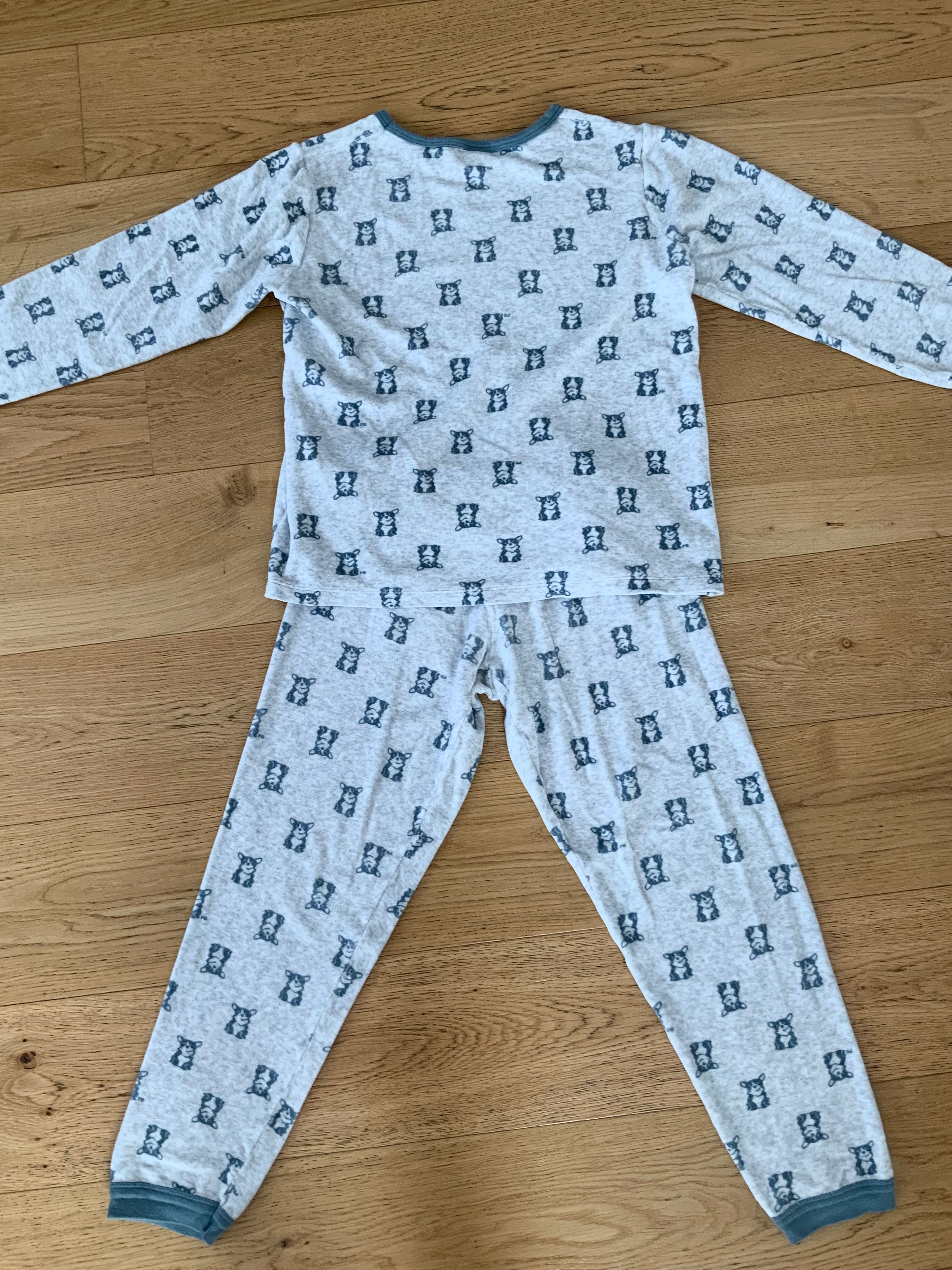 Piżama dziecięca PETIT BATEAU długi rękaw ciepła 152cm 12 lat