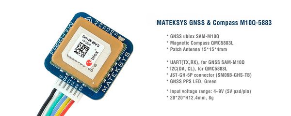 GPS Matek M10Q-5883