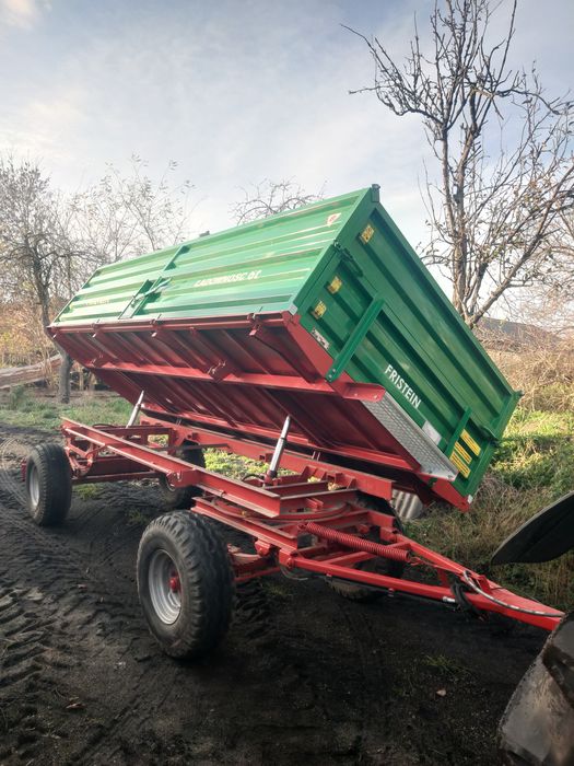 Przyczepa rolnicza 6t Fristein. Przyczepa niemiecka zarejestrowana