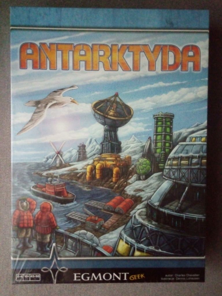 Antarktyda FOLIA gra planszowa Egmont Geek