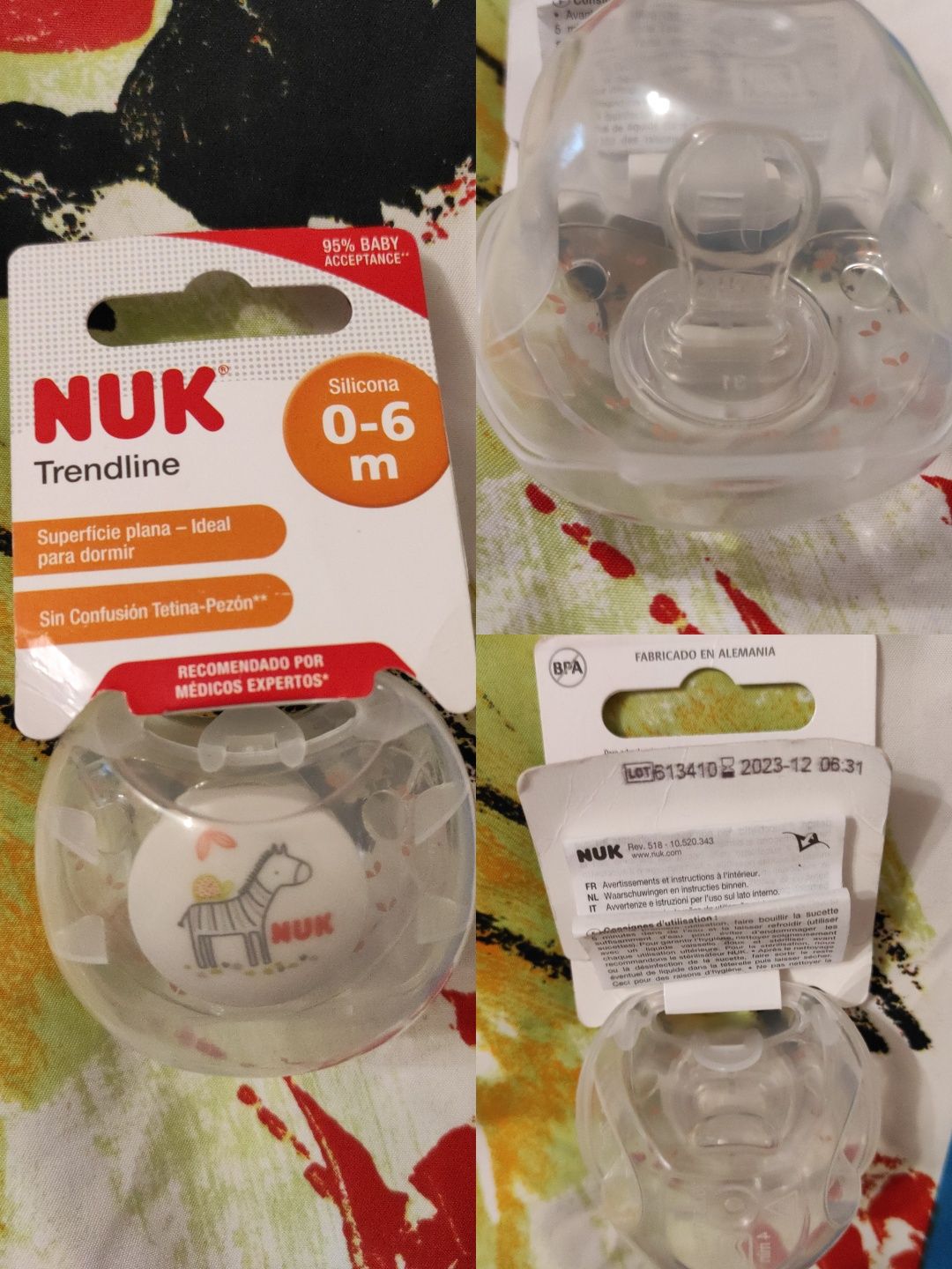 Пустушки та соски на бутилку нові Medela, Nuk, Bebydream