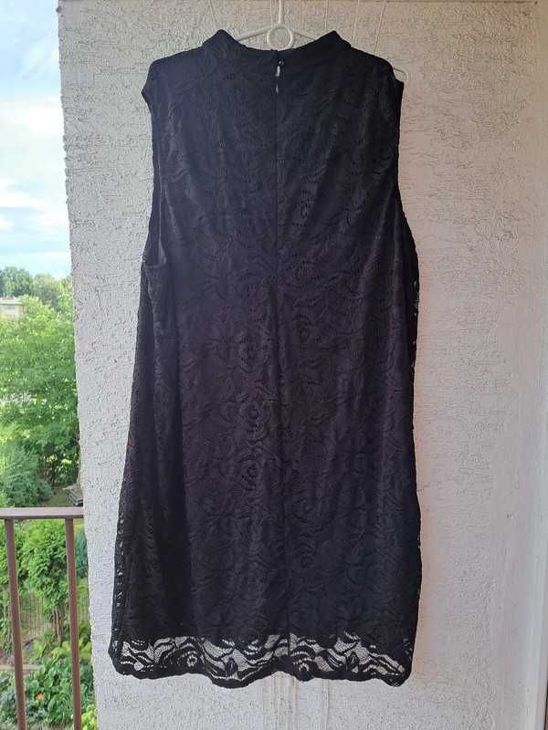 sukienka koronka choker 54 56 AX PARIS