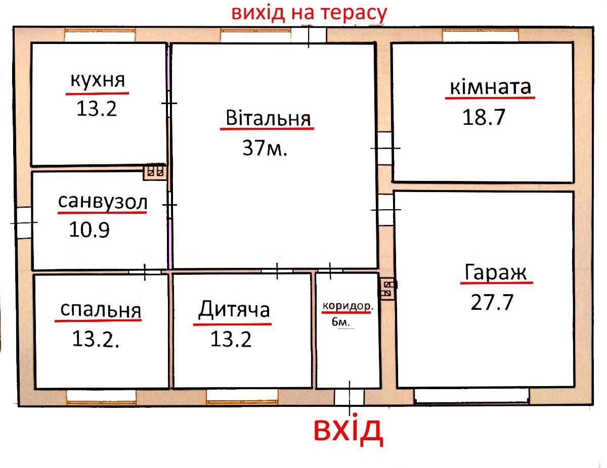 Продам жилий,добротній будинок в тихому місці.Від Києва 30км.