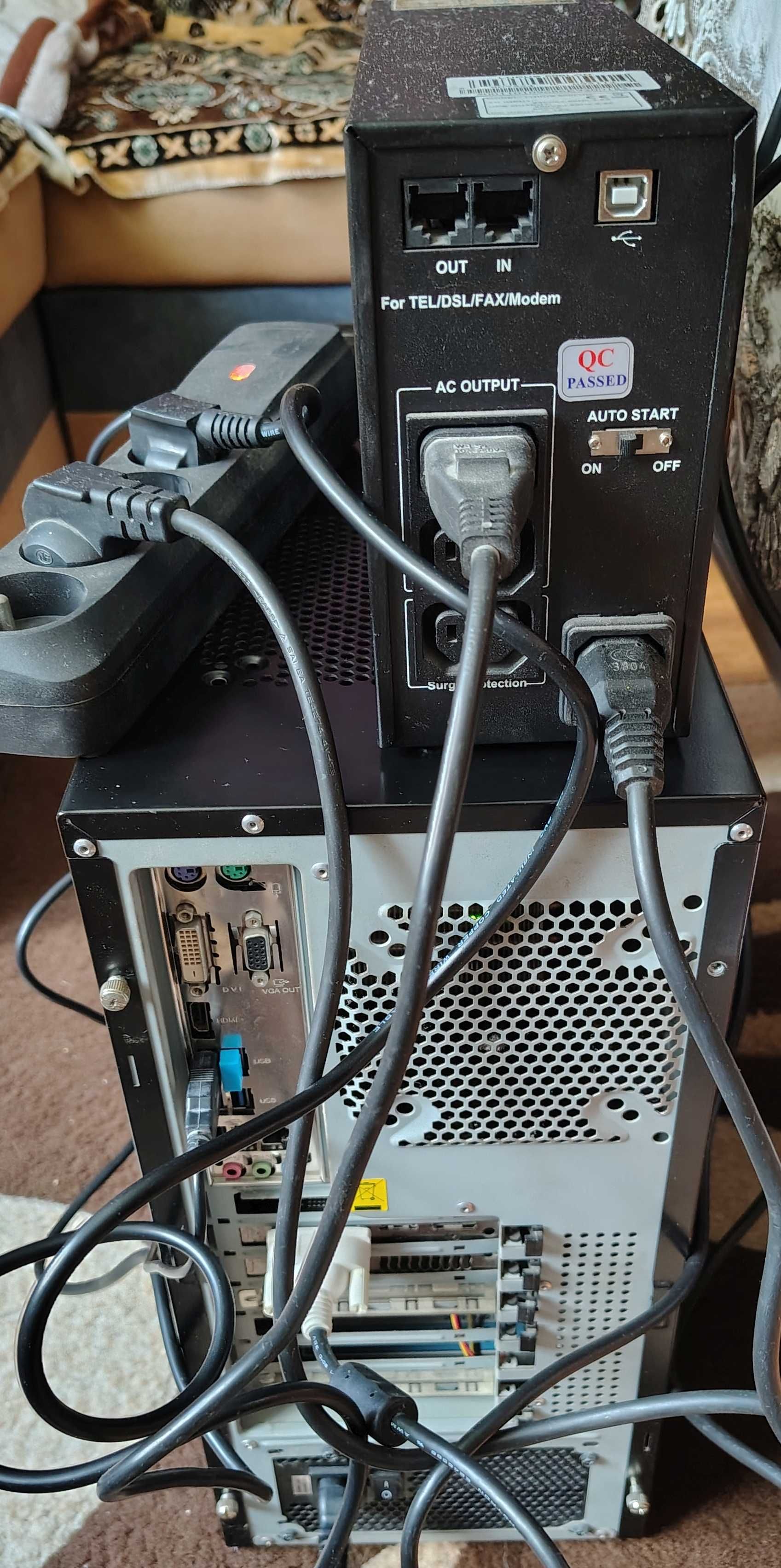 Zestaw komputerowy, Windows 10, monitor 27" UPS Lupus
