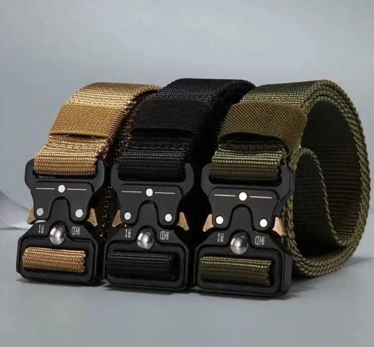 Тактический ремень Кобра военный ремень армейский черный, олива, койот