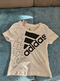 Biała koszulka adidas 116