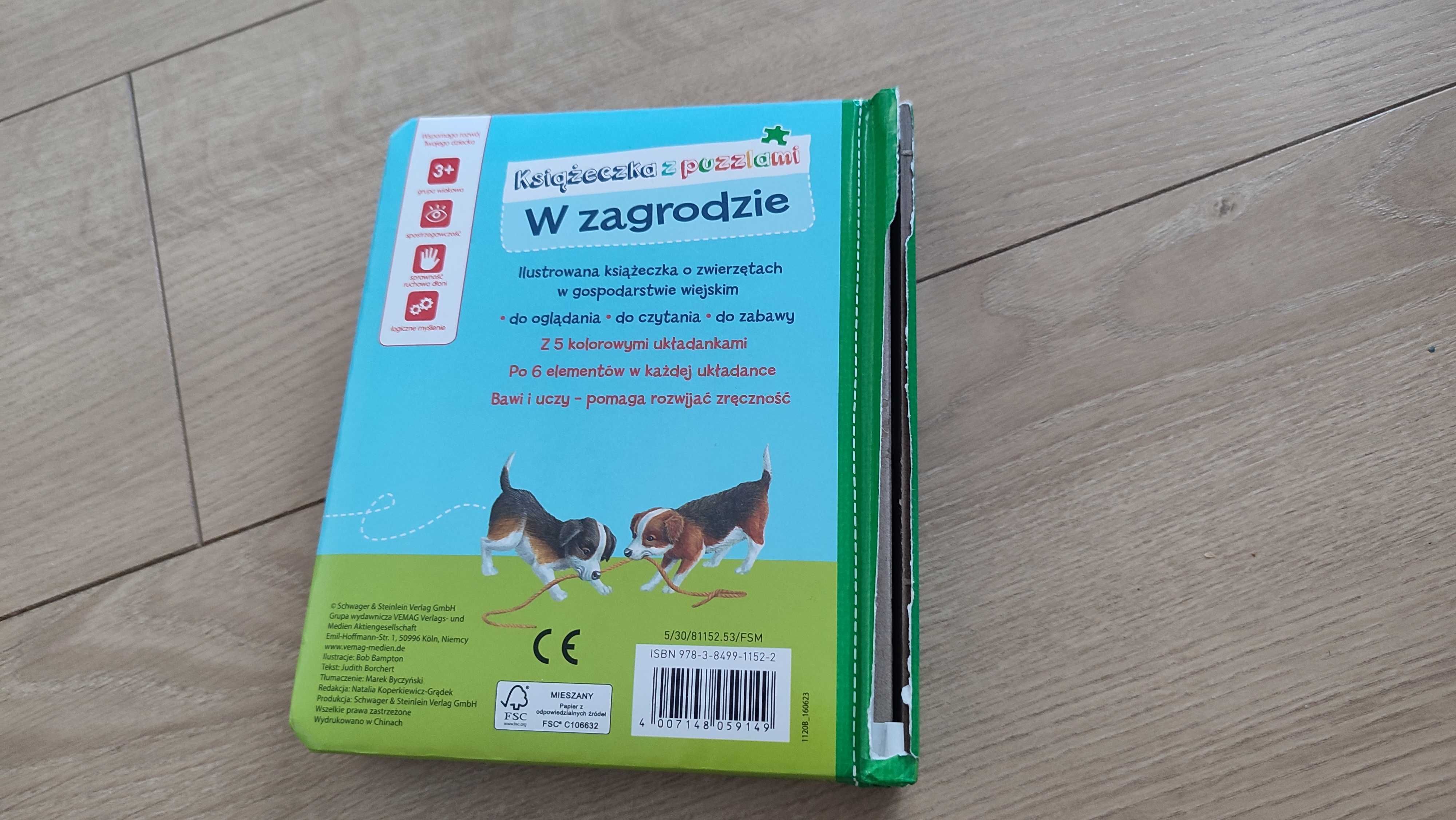 Książeczka z puzzlami W zagrodzie