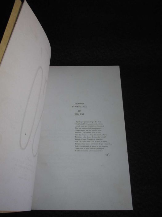 Livro Só António Nobre Fac-simile da 1ª edição