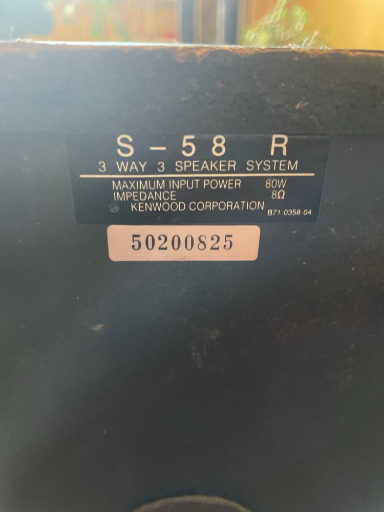 Hi-Fi систему Kenwood M-58  A-58, T-58, X-58, M58, LS-58