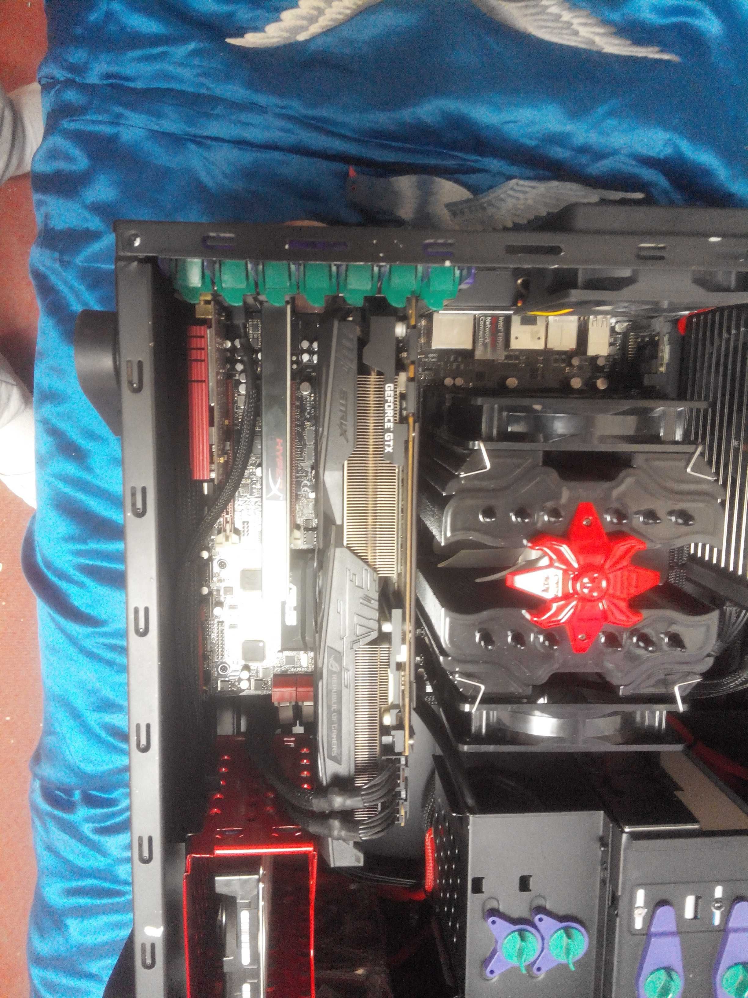 БУ Супер кулер башенный Zalman CNPS 14CBX Black Edition for Intel