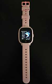 Zagarek dla dzieci dziecięcy smartwatch Garett kids Twin 4G Różowy