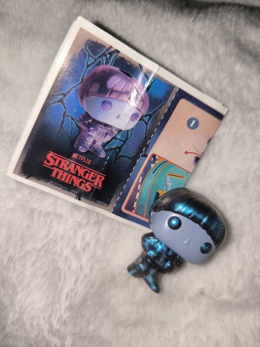 Funko pop do Kinder Joy stranger things will byers do mundo invertido