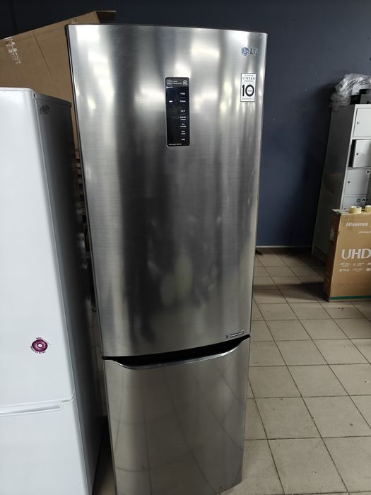 Холодильник сірий LG - GA-B379N No frost доставка