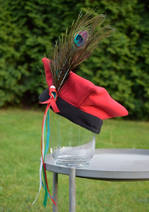 Spodnie i czapka do stroju krakowskiego 6-7 lat