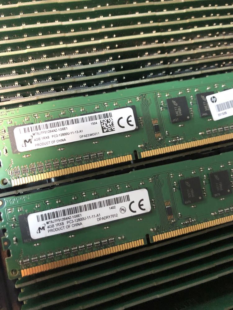 Память DDR3 4 Gb 1333\1600 Hynix, Samsung, Micron и т.д. (ОПТ\розница)