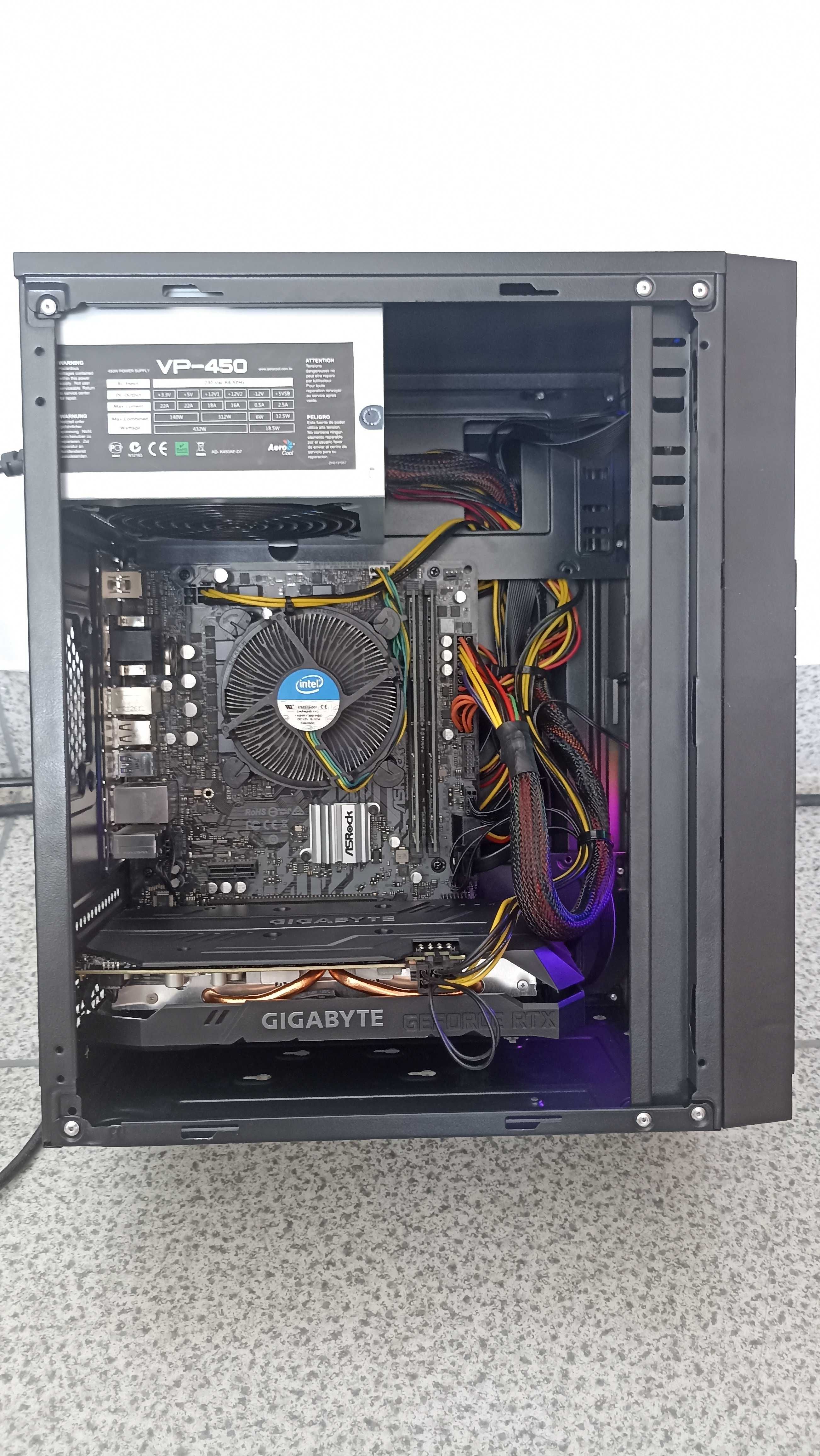 Tani PC do gier i5-10400 RTX 2060 6GB RAM 16GB DDR4 SSD 480GB W11P